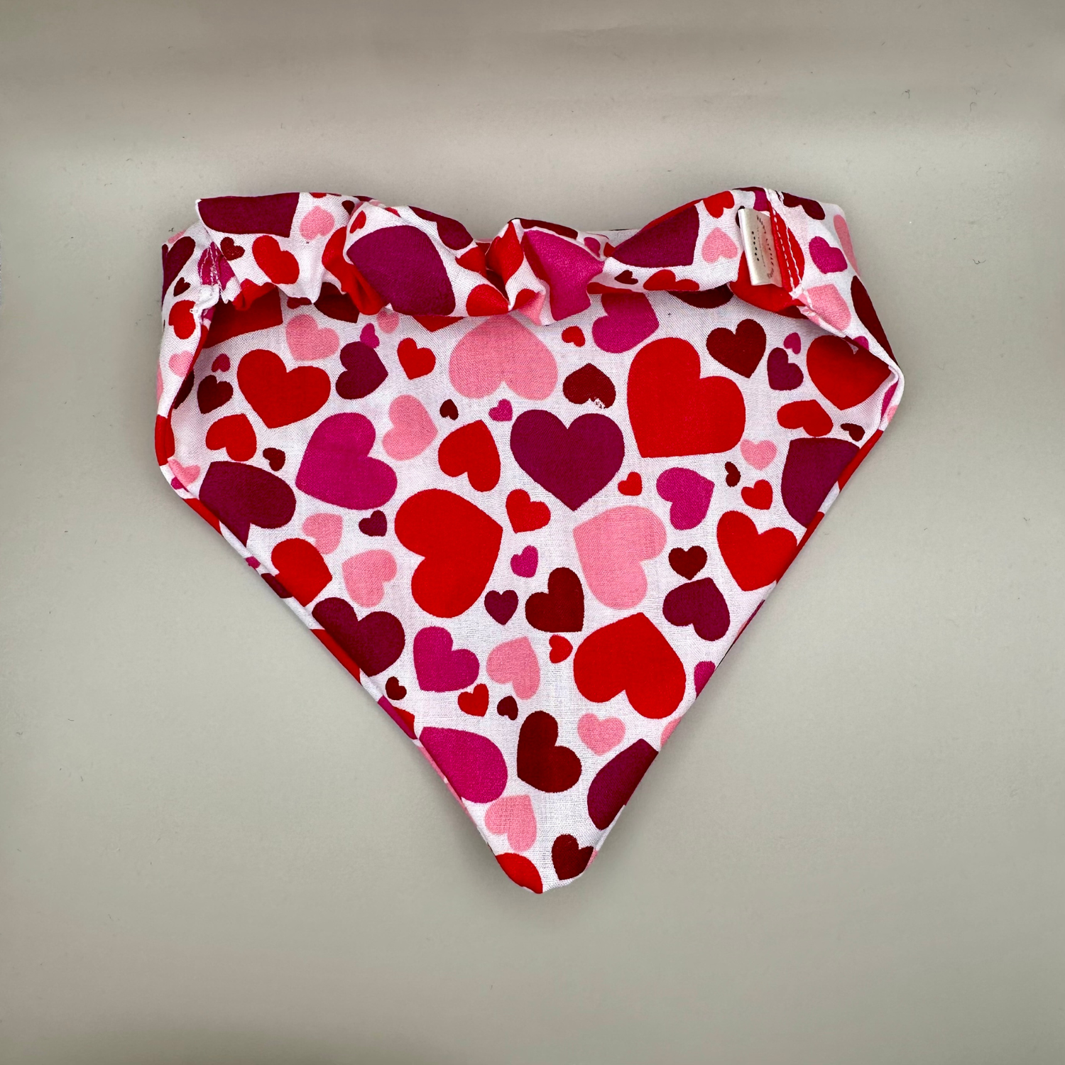 Heart Scrunchie Dog Bandana image 1