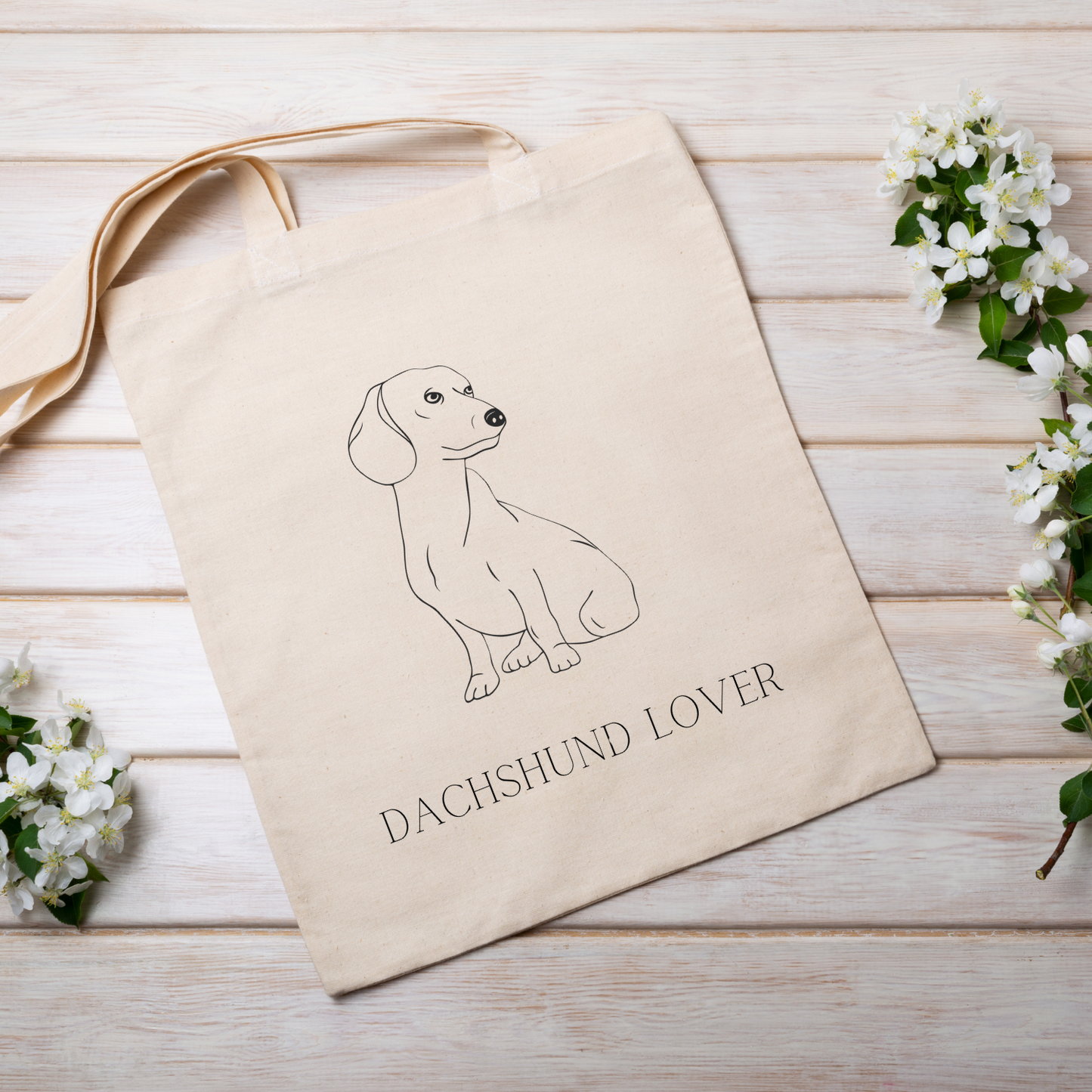 Dachshund Lover Tote Bag image 1