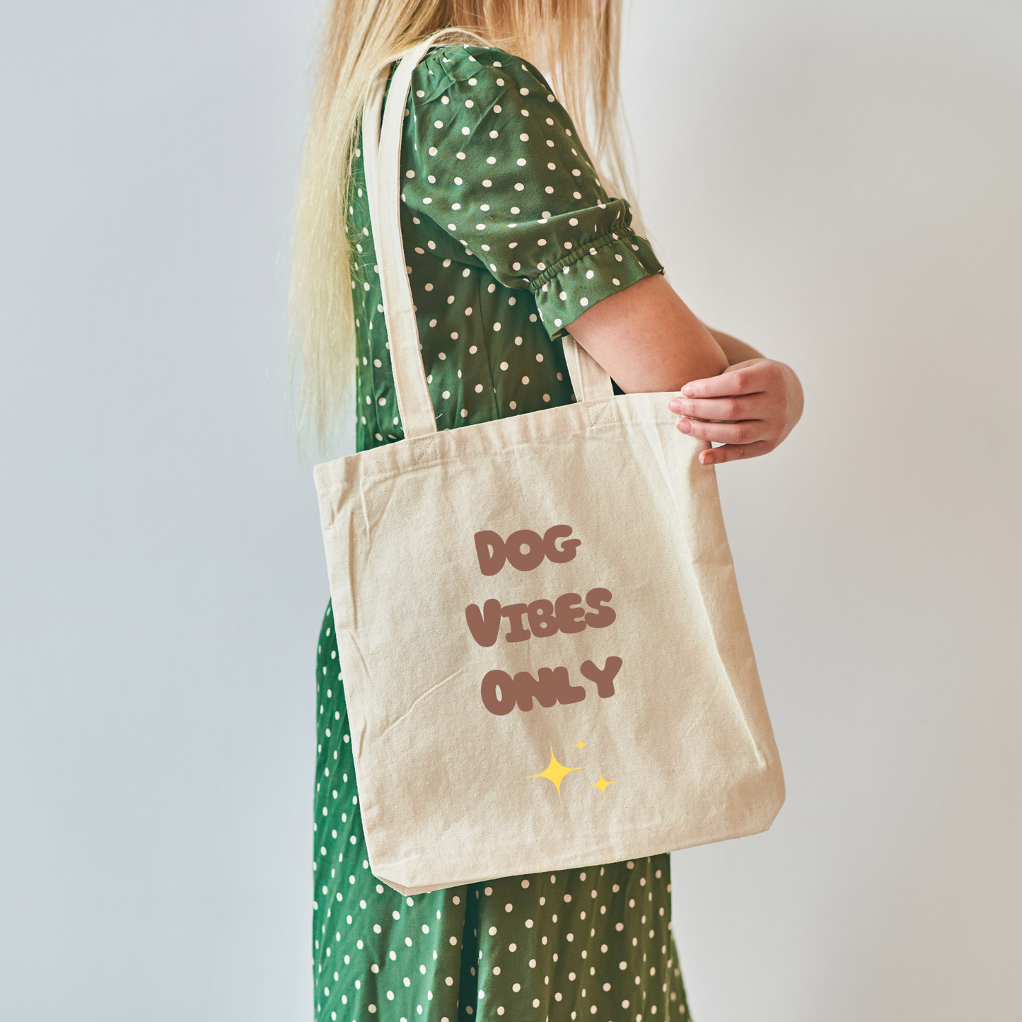 Dog Vibes Only Tote Bag image 3