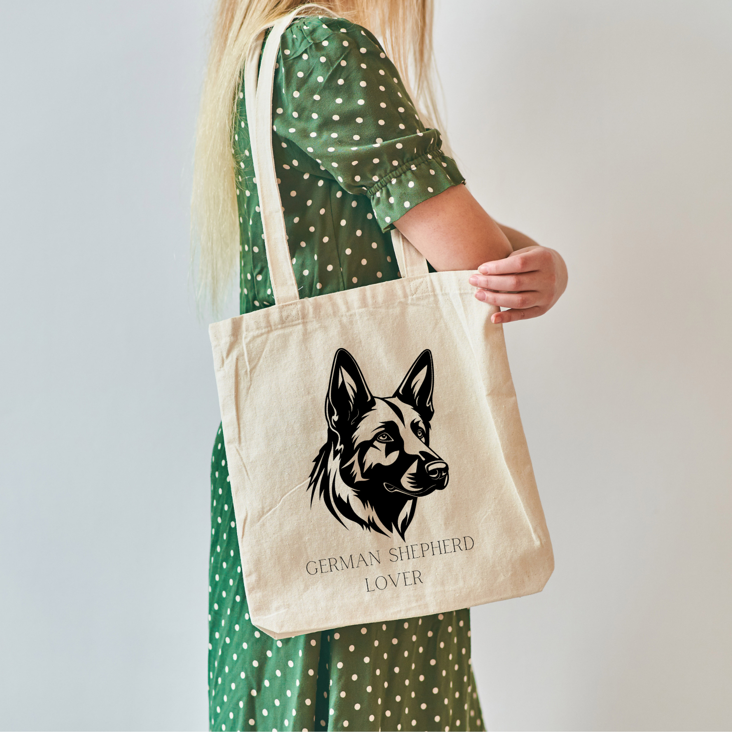 German Shepherd Lover Tote Bag image 0