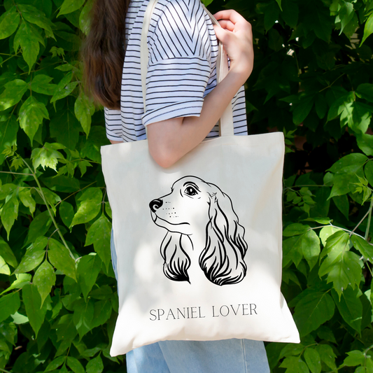 Spaniel Lover Tote Bag image 3