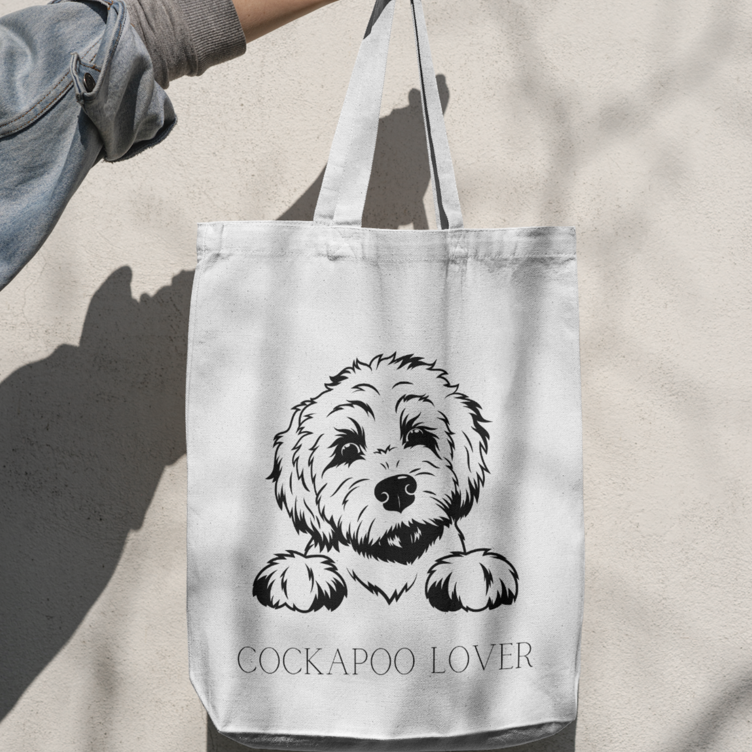 Cockapoo Lover Tote Bag image 0