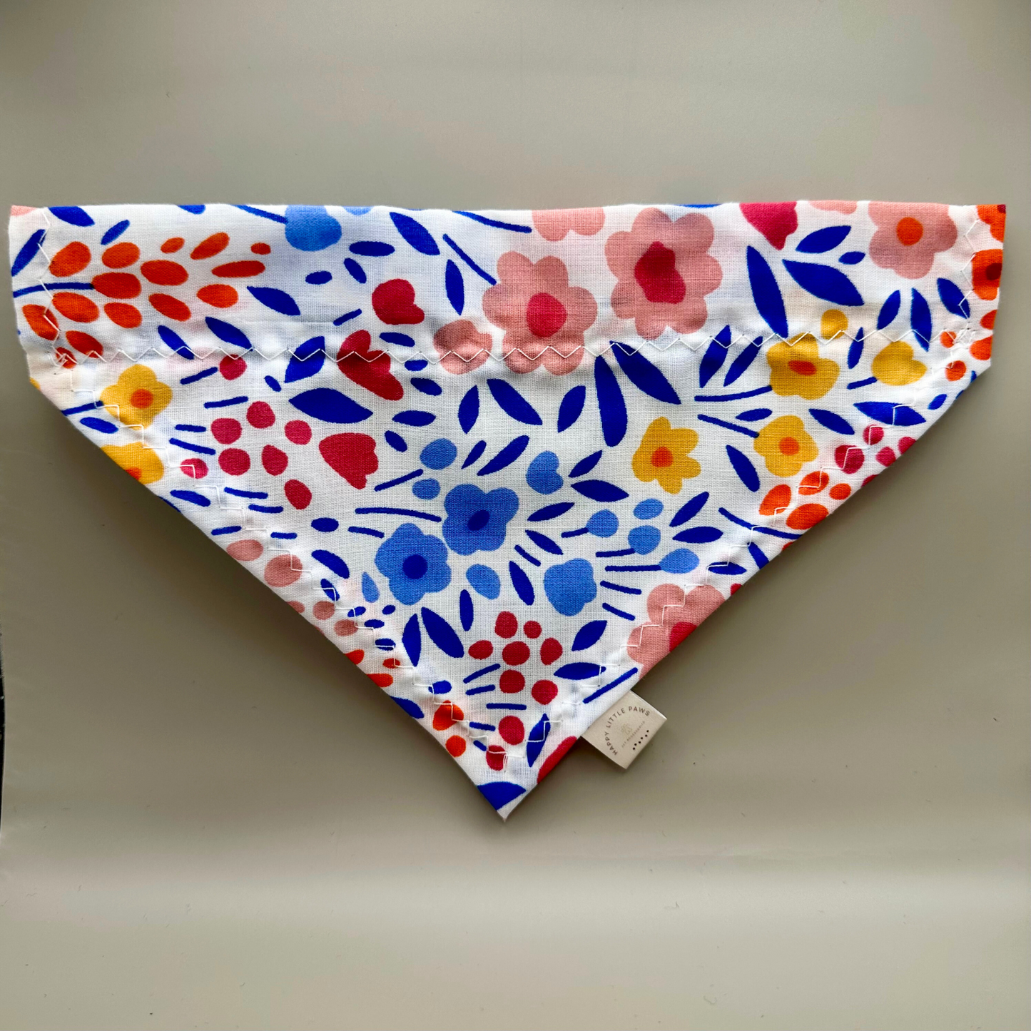 Floral Print Dog Bandana image 1