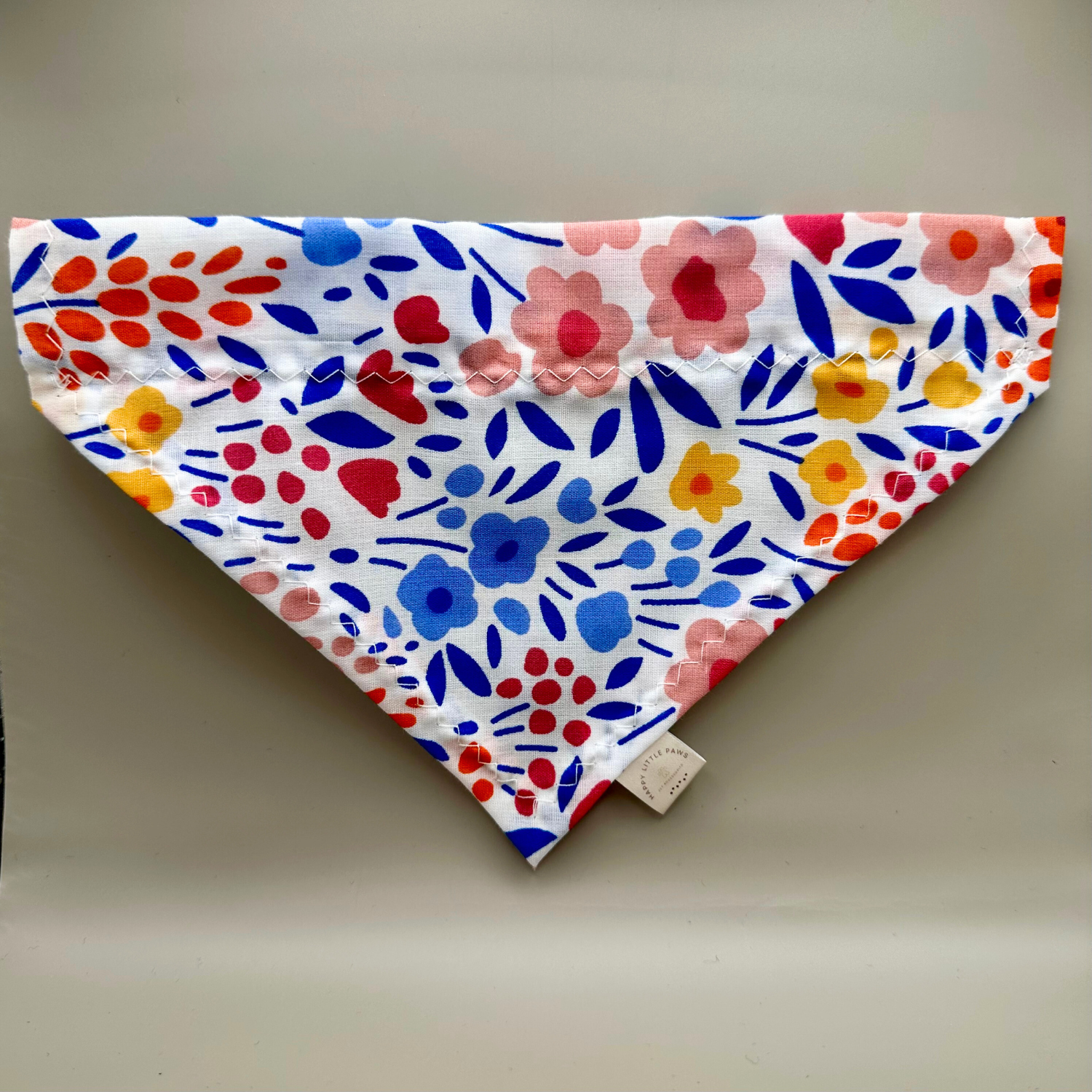 Floral Print Dog Bandana image 1