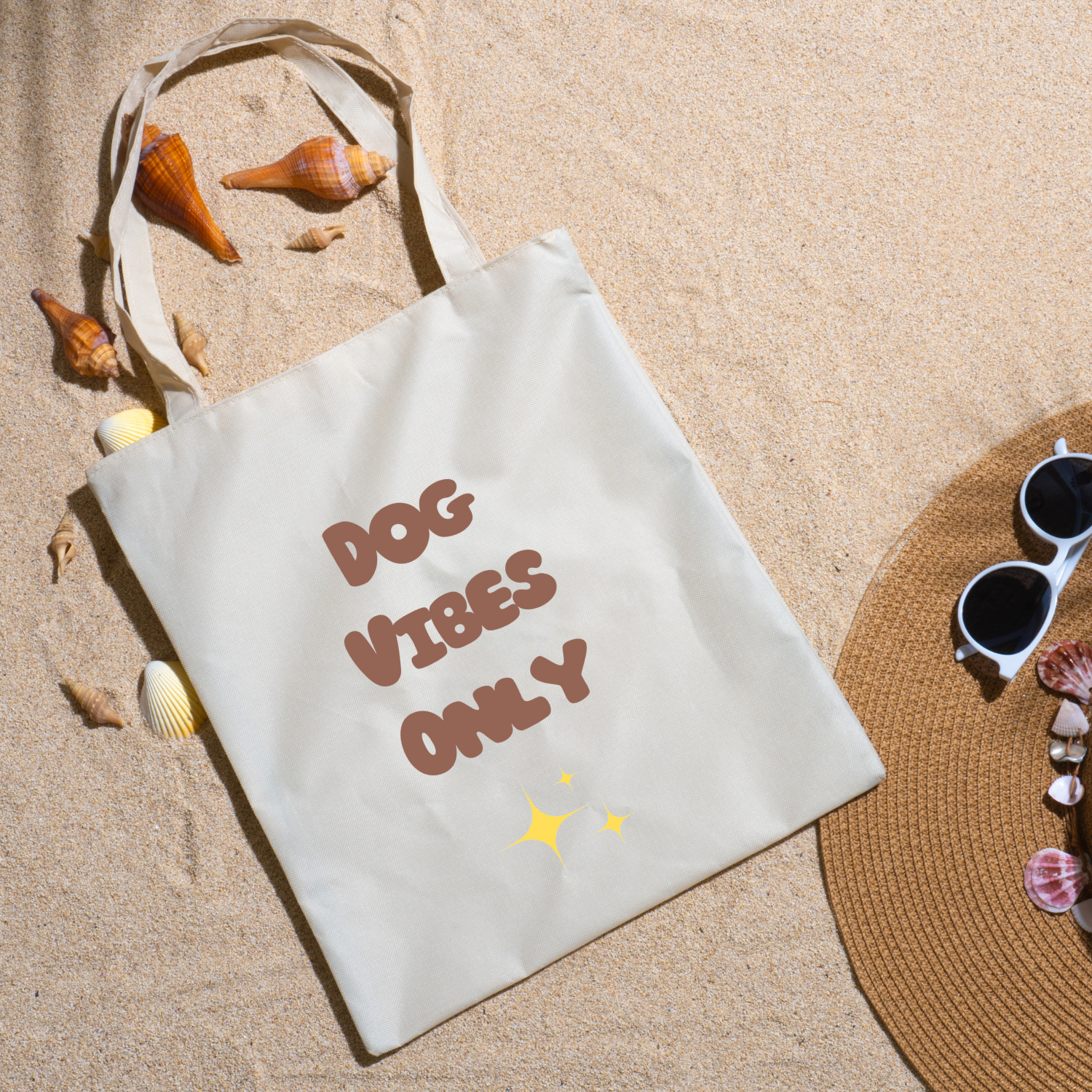 Dog Vibes Only Tote Bag image 2