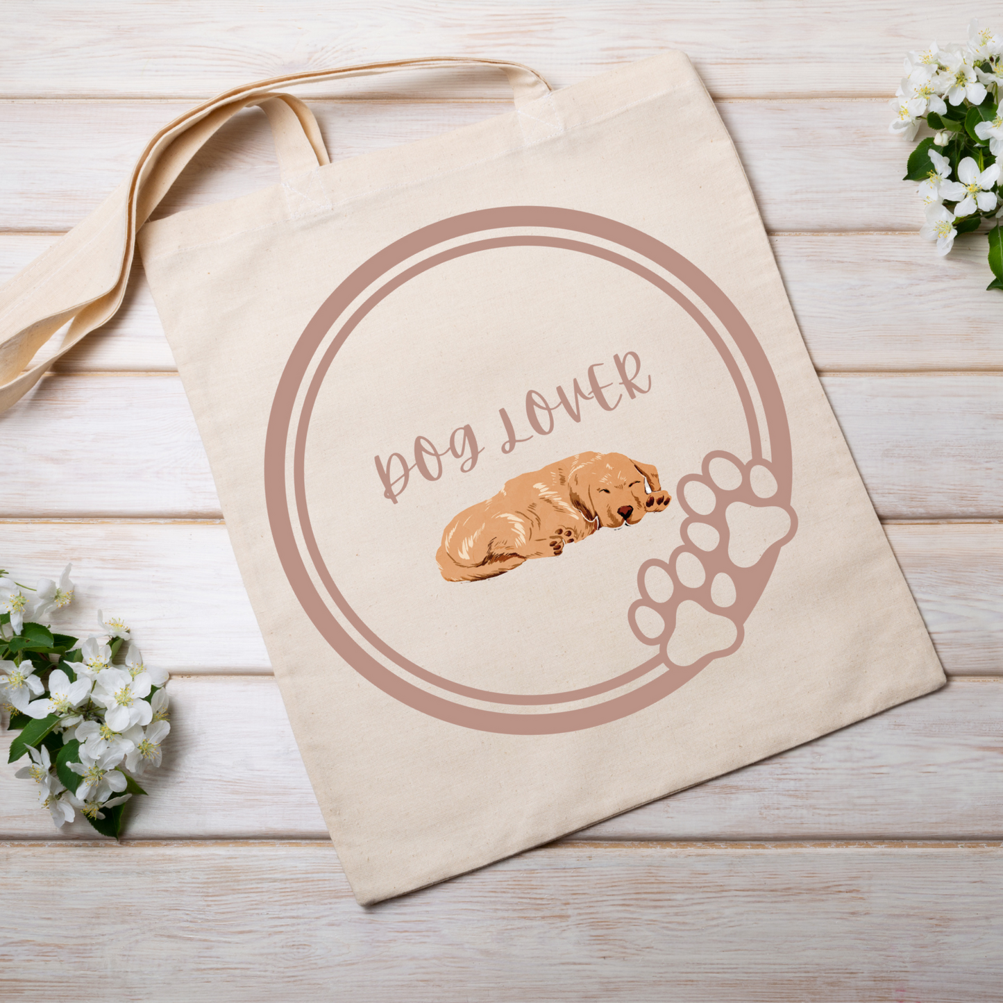 Dog Lover Tote Bag image 0