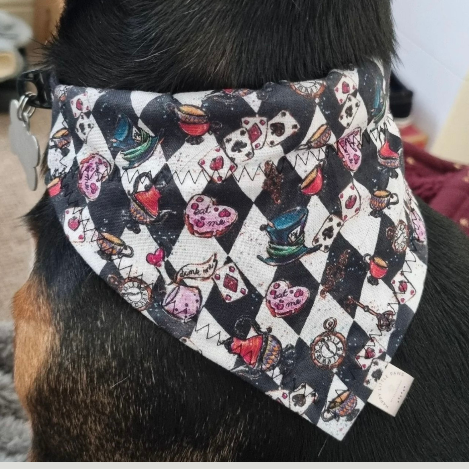 Alice in Wonderland Dog Bandana image 3