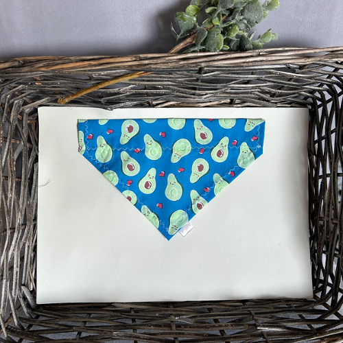 Blue Avocado Cat Bandana image 0