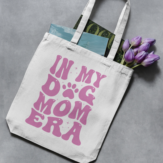 In My Dog Mom Era Tote Bag image 1