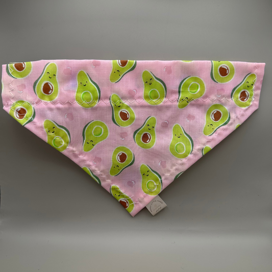 Pink Avocado Dog Bandana