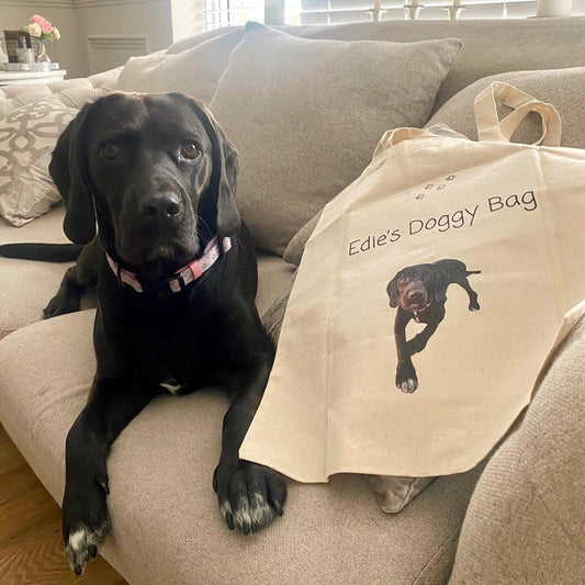 Personalised Dog Tote Bag image 0