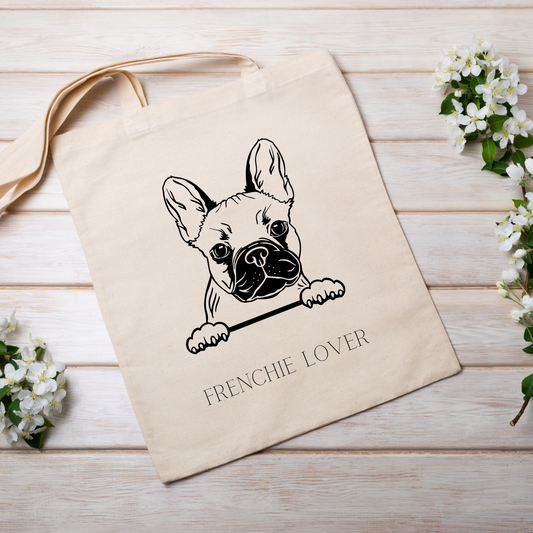 Frenchie Lover Tote Bag image 1